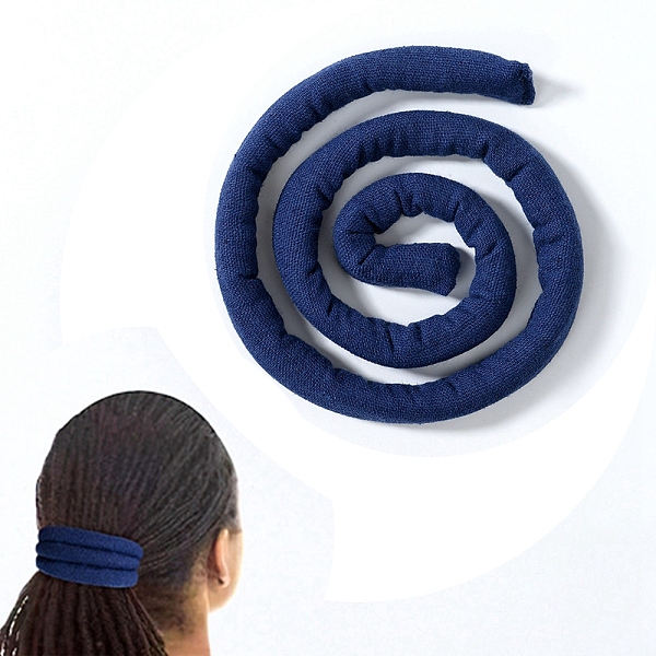 PandaHall Spiral Lock Hair Tie, Bendable Ponytail Holders, Bohemian Style Long Dread Bands for Women, Prussian Blue, 660x14.5x7mm Cloth
PandaHall Spiral Lock Hair Tie, Bendable Ponytail Holders, Bohemian Style Long Dread Bands for Women, Prussian Blue, 660x14.5x7mm Cloth