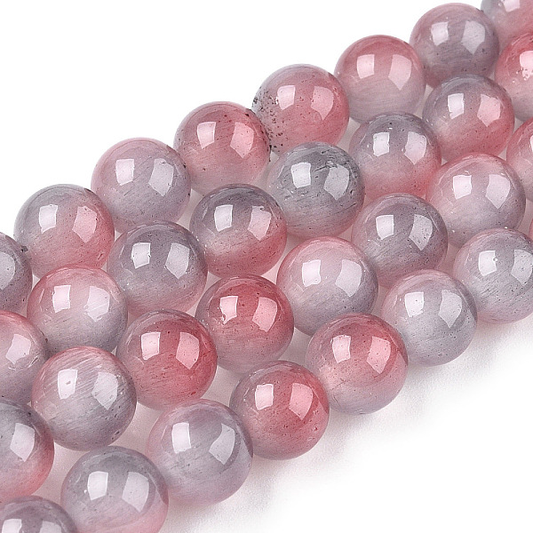 PandaHall Cat Eye Beads Strands, Two Tone, Round, Rosy Brown, 7.5~8mm, Hole: 1mm, about 49~51pcs/strand, 14.37~14.96 inch(36.5~38cm) Glass...
PandaHall Cat Eye Beads Strands, Two Tone, Round, Rosy Brown, 7.5~8mm, Hole: 1mm, about 49~51pcs/strand, 14.37~14.96 inch(36.5~38cm) Glass...