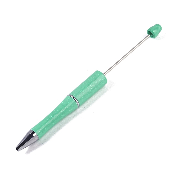 PandaHall Beadable Pen, Plastic Ball-Point Pen, for DIY Personalized Pen with Jewelry Beads, Medium Spring Green, 145~148x11.4mm Plastic Pen
PandaHall Beadable Pen, Plastic Ball-Point Pen, for DIY Personalized Pen with Jewelry Beads, Medium Spring Green, 145~148x11.4mm Plastic Pen