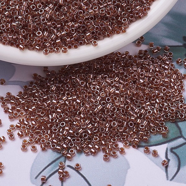 PandaHall MIYUKI Delica Beads, Cylinder, Japanese Seed Beads, 11/0, (DB0915) Sparkling Ginger Lined Crystal, 1.3x1.6mm, Hole: 0.8mm, about..., Brown
PandaHall MIYUKI Delica Beads, Cylinder, Japanese Seed Beads, 11/0, (DB0915) Sparkling Ginger Lined Crystal, 1.3x1.6mm, Hole: 0.8mm, about..., Brown