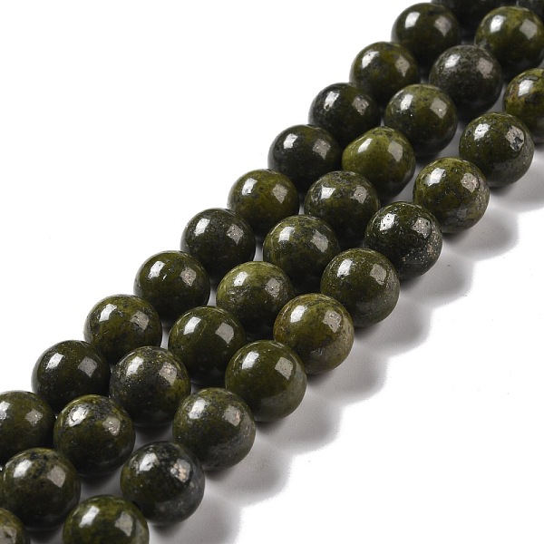 PandaHall Natural Epidote Beads Strands, Round, 7~8mm, Hole: 1.1mm, about 52~53pcs/strand, 15.55''(39.5cm) Epidote Round
PandaHall Natural Epidote Beads Strands, Round, 7~8mm, Hole: 1.1mm, about 52~53pcs/strand, 15.55''(39.5cm) Epidote Round