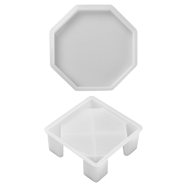 PandaHall 2Pcs 2 Style DIY Coaster Silicone Molds, Resin Casting Molds, For UV Resin, Epoxy Resin Jewelry Making, White...
PandaHall 2Pcs 2 Style DIY Coaster Silicone Molds, Resin Casting Molds, For UV Resin, Epoxy Resin Jewelry Making, White...