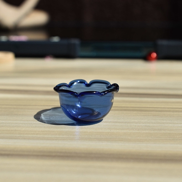 PandaHall Miniature Glass Bowl, for Dollhouse Accessories Pretending Prop Decorations, Marine Blue, 16x5mm Glass Tableware
PandaHall Miniature Glass Bowl, for Dollhouse Accessories Pretending Prop Decorations, Marine Blue, 16x5mm Glass Tableware