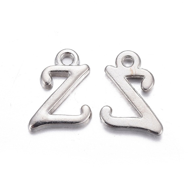 PandaHall Platinum Plated Alloy Letter Pendants, Rack Plating, Cadmium Free & Lead Free, Letter.Z, 13x10x2mm, Hole: 1.5mm Alloy Letter Z
PandaHall Platinum Plated Alloy Letter Pendants, Rack Plating, Cadmium Free & Lead Free, Letter.Z, 13x10x2mm, Hole: 1.5mm Alloy Letter Z