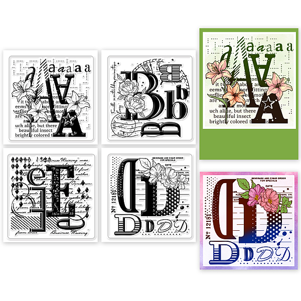 PandaHall GLOBLELAND 4Pcs Mini Vintage Alphabet Background Clear Stamps for DIY Scrapbooking Mini English Letters Silicone Stamp Seals...
PandaHall GLOBLELAND 4Pcs Mini Vintage Alphabet Background Clear Stamps for DIY Scrapbooking Mini English Letters Silicone Stamp Seals...