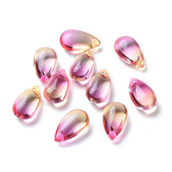 PandaHall Transparent Glass Charms, Dyed & Heated, Teardrop, Deep Pink, 13.5x8x5.5mm, Hole: 1mm Glass Teardrop Pink
PandaHall Transparent Glass Charms, Dyed & Heated, Teardrop, Deep Pink, 13.5x8x5.5mm, Hole: 1mm Glass Teardrop Pink