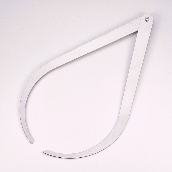 PandaHall Profession Bent-leg Stainless Steel Caliper, Clay Sculpture Ceramic Pottery Measuring Tools, Platinum, 30.48cm Alloy
PandaHall Profession Bent-leg Stainless Steel Caliper, Clay Sculpture Ceramic Pottery Measuring Tools, Platinum, 30.48cm Alloy
