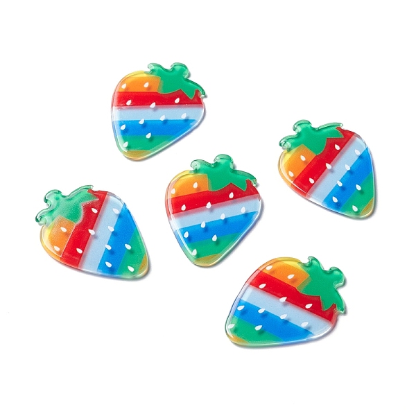 PandaHall Acrylic Cabochons Suitable for Hair Pins, Hair Accessories and Clothing for Decoration, Strawberry, Colorful, 34x24.5x2mm Acrylic...
PandaHall Acrylic Cabochons Suitable for Hair Pins, Hair Accessories and Clothing for Decoration, Strawberry, Colorful, 34x24.5x2mm Acrylic...