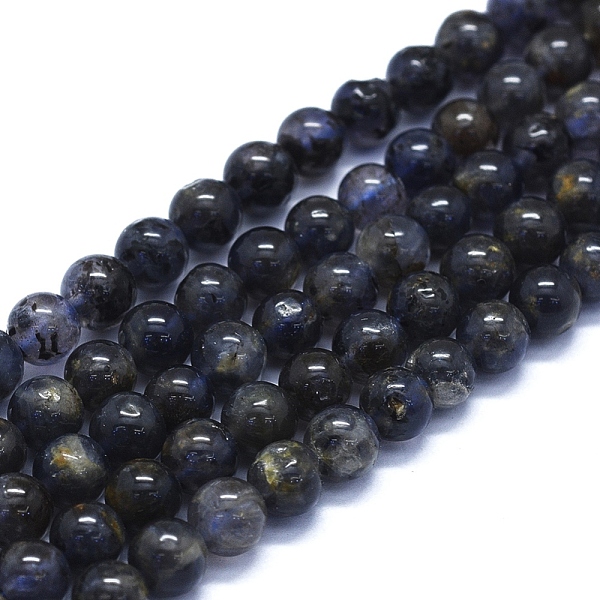 PandaHall Natural Iolite Beads Strands, Round, 6mm, Hole: 1mm, about 63~70pcs/Strand, 15.35 inch(39cm) Iolite Round
PandaHall Natural Iolite Beads Strands, Round, 6mm, Hole: 1mm, about 63~70pcs/Strand, 15.35 inch(39cm) Iolite Round