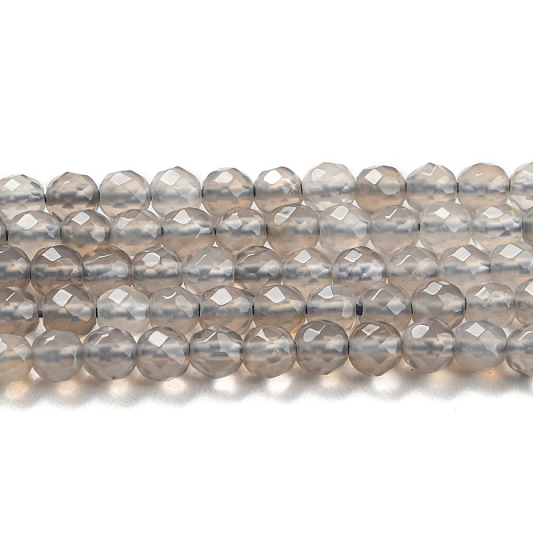 PandaHall Natural Grey Agate Beads Strands, Grade AB+, Faceted, Round, 3mm, Hole: 0.5mm, about 128pcs/strand, 15.43''(39.2cm) Grey Agate...
PandaHall Natural Grey Agate Beads Strands, Grade AB+, Faceted, Round, 3mm, Hole: 0.5mm, about 128pcs/strand, 15.43''(39.2cm) Grey Agate...