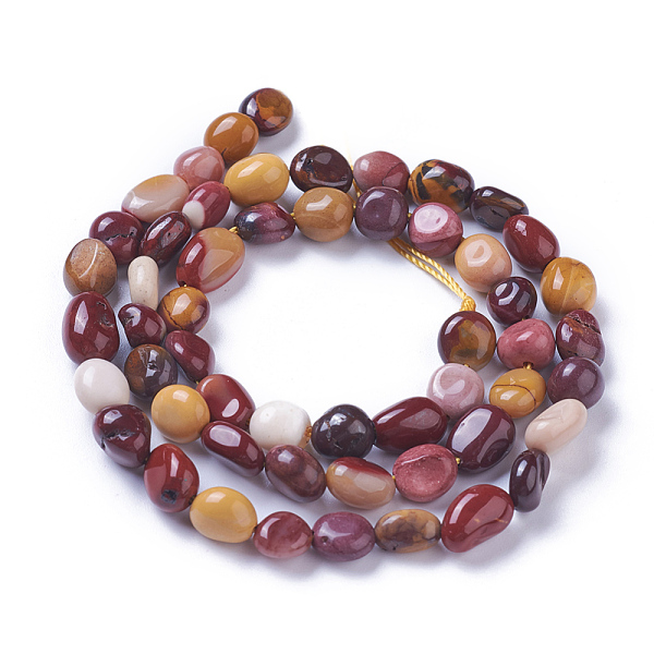 PandaHall Natural Mookaite Beads Strands, Tumbled Stone, Nuggets, 6~9x4~8mm, Hole: 1mm about 52~55pcs/strand, 15.55 inch~15.7 inch...
PandaHall Natural Mookaite Beads Strands, Tumbled Stone, Nuggets, 6~9x4~8mm, Hole: 1mm about 52~55pcs/strand, 15.55 inch~15.7 inch...