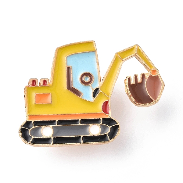 PandaHall Tractor Enamel Pin, Light Gold Alloy Cartoon Badge for Backpack Clothes, Colorful, 18~26.5x28.5~32x2mm,pin:1mm Alloy+Enamel..., Yellow
PandaHall Tractor Enamel Pin, Light Gold Alloy Cartoon Badge for Backpack Clothes, Colorful, 18~26.5x28.5~32x2mm,pin:1mm Alloy+Enamel..., Yellow