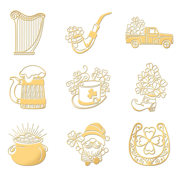 PandaHall Nickel Decoration Stickers, Metal Resin Filler, Epoxy Resin & UV Resin Craft Filling Material, Golden, Saint Patrick's Day, Mixed...
PandaHall Nickel Decoration Stickers, Metal Resin Filler, Epoxy Resin & UV Resin Craft Filling Material, Golden, Saint Patrick's Day, Mixed...