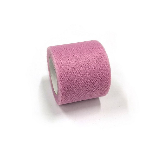 PandaHall Deco Mesh Ribbons, Tulle Fabric, Tulle Roll Spool Fabric For Skirt Making, Flamingo, 2 inch(5cm), about 25yards/roll(22.86m/roll)..., Pink
PandaHall Deco Mesh Ribbons, Tulle Fabric, Tulle Roll Spool Fabric For Skirt Making, Flamingo, 2 inch(5cm), about 25yards/roll(22.86m/roll)..., Pink