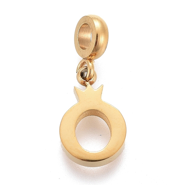 PandaHall Ion Plating(IP) 304 Stainless Steel Charms, with Tube Bails, Manual Polishing, Letter O with Crown, Golden, 15mm, Pendant...
PandaHall Ion Plating(IP) 304 Stainless Steel Charms, with Tube Bails, Manual Polishing, Letter O with Crown, Golden, 15mm, Pendant...