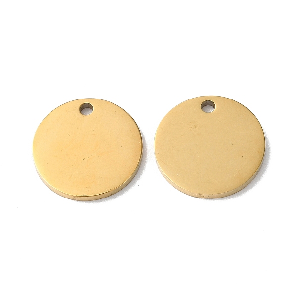 PandaHall 304 Stainless Steel Charms, Stamping Blank Tag, Flat Round Charm, Real 18K Gold Plated, 14x1.3mm, Hole: 1.6mm 304 Stainless Steel...
PandaHall 304 Stainless Steel Charms, Stamping Blank Tag, Flat Round Charm, Real 18K Gold Plated, 14x1.3mm, Hole: 1.6mm 304 Stainless Steel...