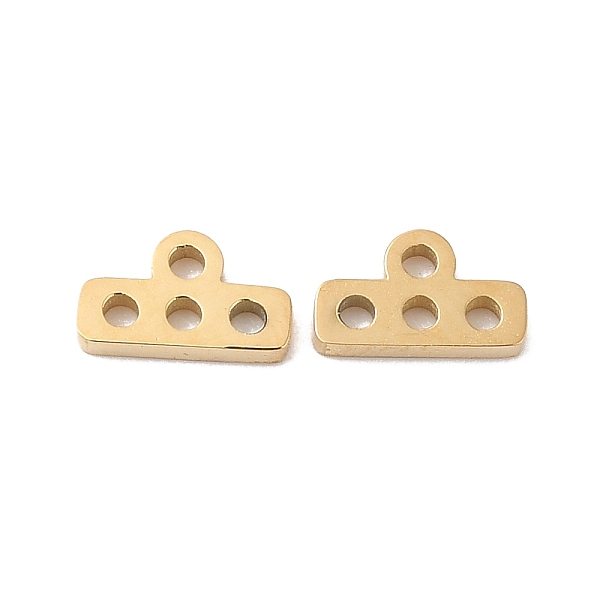 PandaHall Ion Plating(IP) 304 Stainless Steel Chandelier Component Links, Rectangle, Real 14K Gold Plated, 3.5x5x1mm, Hole: 0.9mm. 304...
PandaHall Ion Plating(IP) 304 Stainless Steel Chandelier Component Links, Rectangle, Real 14K Gold Plated, 3.5x5x1mm, Hole: 0.9mm. 304...