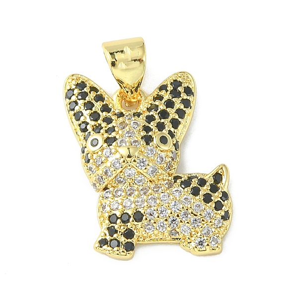 PandaHall Brass Micro Pave Cubic Zirconia Pendants, Dog Charm, Real 18K Gold Plated, 17.5x14.5x4mm, Hole: 4.5x3.5mm Brass+Cubic Zirconia Dog..., Black
PandaHall Brass Micro Pave Cubic Zirconia Pendants, Dog Charm, Real 18K Gold Plated, 17.5x14.5x4mm, Hole: 4.5x3.5mm Brass+Cubic Zirconia Dog..., Black