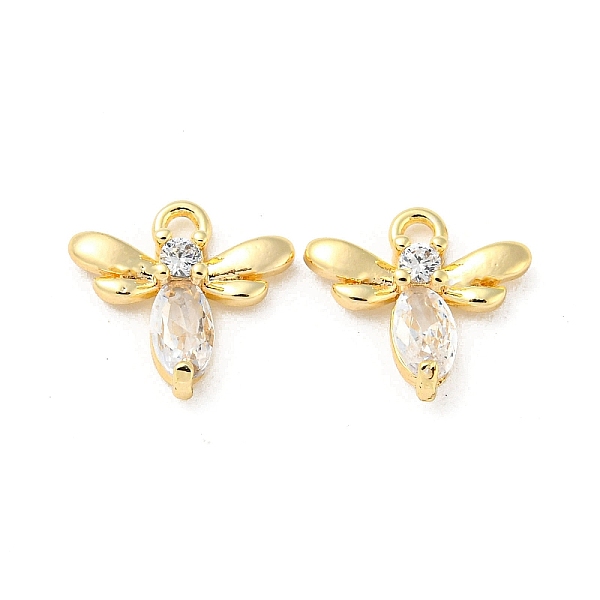 PandaHall Rack Plating Brass Pendants, with Glass, Dragonfly Charms, Real 18K Gold Plated, 10x11x2mm, Hole: 1.4mm Brass+Glass Dragonfly..., Clear
PandaHall Rack Plating Brass Pendants, with Glass, Dragonfly Charms, Real 18K Gold Plated, 10x11x2mm, Hole: 1.4mm Brass+Glass Dragonfly..., Clear