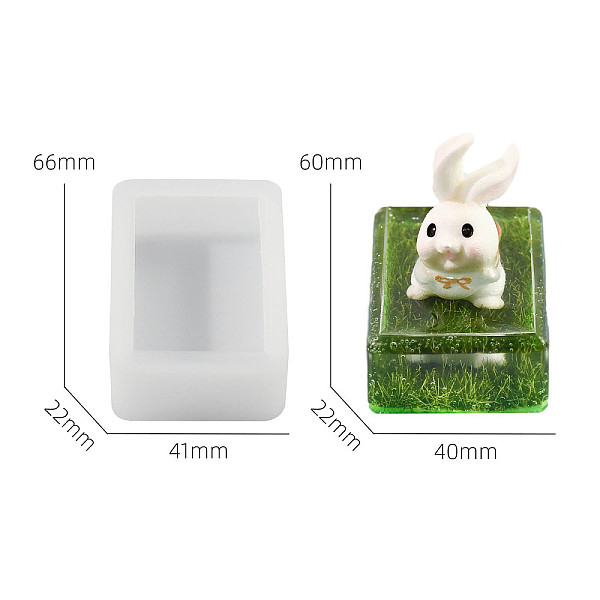 PandaHall DIY Silicone Display Molds, Resin Casting Molds, Clay Craft Mold Tools, White, Rectangle, 67x46x22mm Silicone Rectangle White
PandaHall DIY Silicone Display Molds, Resin Casting Molds, Clay Craft Mold Tools, White, Rectangle, 67x46x22mm Silicone Rectangle White