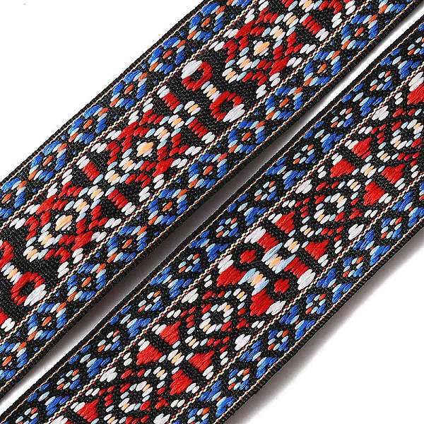 PandaHall Ethnic Style Embroidery Polyester Ribbons, Jacquard Ribbon, Garment Accessories, Floral Pattern, Colorful, 1-1/2 inch(38~39mm)...
PandaHall Ethnic Style Embroidery Polyester Ribbons, Jacquard Ribbon, Garment Accessories, Floral Pattern, Colorful, 1-1/2 inch(38~39mm)...