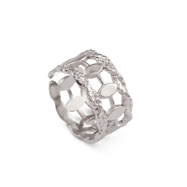 PandaHall 304 Stainless Steel Horse Eye Open Cuff Ring for Women, Stainless Steel Color, 10mm, Inner Diameter: 16.8mm 304 Stainless Steel...
PandaHall 304 Stainless Steel Horse Eye Open Cuff Ring for Women, Stainless Steel Color, 10mm, Inner Diameter: 16.8mm 304 Stainless Steel...