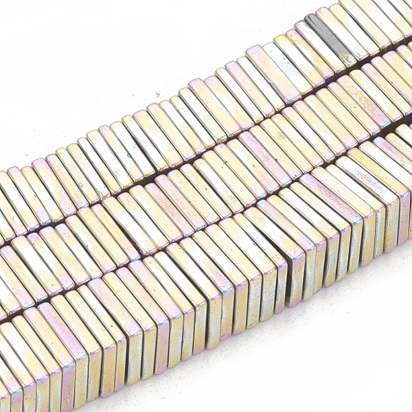 PandaHall Electroplate Non-magnetic Synthetic Hematite Beads Strands, Square Heishi Beads, Rainbow Plated, 6x6x1mm, Hole: 1mm, about...
PandaHall Electroplate Non-magnetic Synthetic Hematite Beads Strands, Square Heishi Beads, Rainbow Plated, 6x6x1mm, Hole: 1mm, about...
