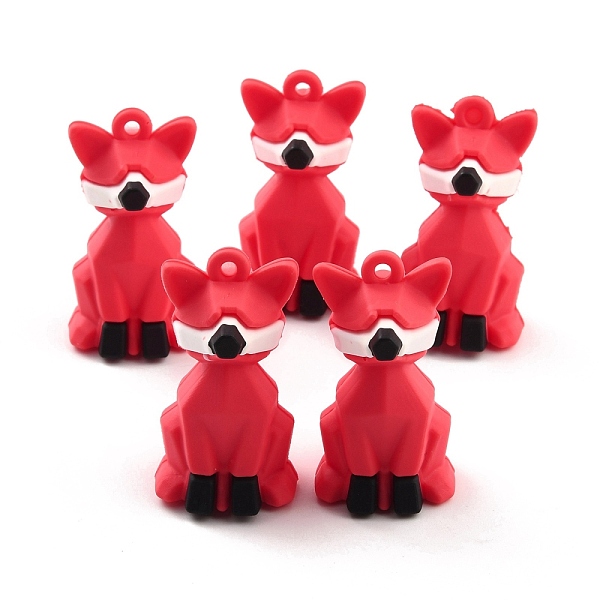 PandaHall PVC Faceted Fox Pendants, for DIY Keychain Making, Crimson, 46x24.5x24mm, Hole: 3mm PVC Fox Pink
PandaHall PVC Faceted Fox Pendants, for DIY Keychain Making, Crimson, 46x24.5x24mm, Hole: 3mm PVC Fox Pink