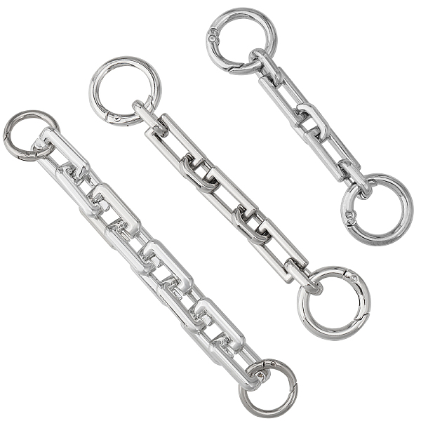 PandaHall CHGCRAFT 3Pcs 3Styles Zinc Alloy Acrylic Bag Purse Strap Extender Cable Chains with Spring Ring Clasps for Bag Replacement...
PandaHall CHGCRAFT 3Pcs 3Styles Zinc Alloy Acrylic Bag Purse Strap Extender Cable Chains with Spring Ring Clasps for Bag Replacement...