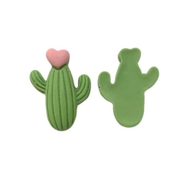 PandaHall Opaque Resin Plant Cabochons, Cactus with Heart, Lawn Green, 25x19mm Resin Cactus
PandaHall Opaque Resin Plant Cabochons, Cactus with Heart, Lawn Green, 25x19mm Resin Cactus