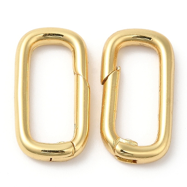 PandaHall Brass Spring Gate Rings, Cadmium Free & Lead Free, Long-Lasting Plated, Rectangle, Real 18K Gold Plated, 19.5x10x3mm Brass
PandaHall Brass Spring Gate Rings, Cadmium Free & Lead Free, Long-Lasting Plated, Rectangle, Real 18K Gold Plated, 19.5x10x3mm Brass