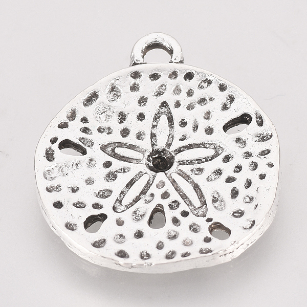 PandaHall Tibetan Style Alloy Pendants, Flat Round, Cadmium Free & Lead Free, Antique Silver, 19x17.5x2mm, Hole: 1mm, about 480pcs/1000g...
PandaHall Tibetan Style Alloy Pendants, Flat Round, Cadmium Free & Lead Free, Antique Silver, 19x17.5x2mm, Hole: 1mm, about 480pcs/1000g...