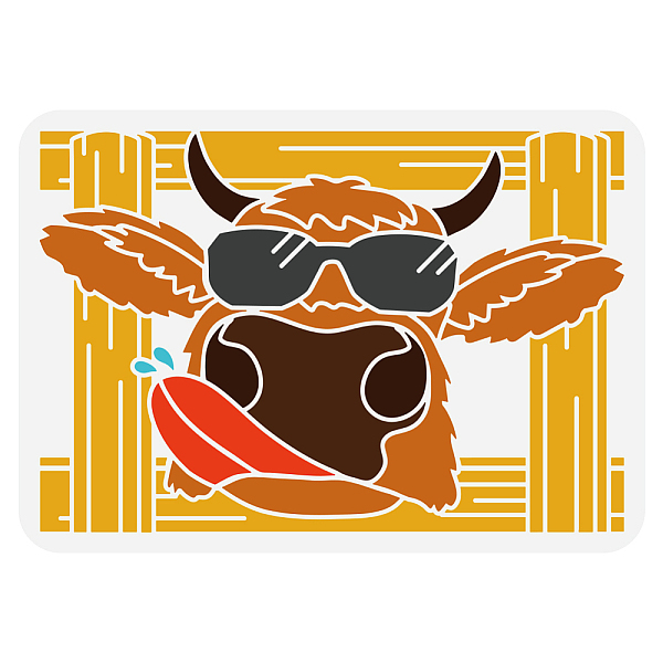 PandaHall Plastic Drawing Painting Stencils Templates, for Painting on Scrapbook Fabric Tiles Floor Furniture Wood, Rectangle, Cattle...
PandaHall Plastic Drawing Painting Stencils Templates, for Painting on Scrapbook Fabric Tiles Floor Furniture Wood, Rectangle, Cattle...