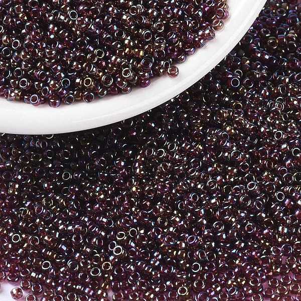 PandaHall MIYUKI Round Rocailles Beads, Japanese Seed Beads, (RR3738) Fancy Lined Brandy, 15/0, 1.5mm, Hole: 0.7mm, about 250000pcs/pound..., Purple
PandaHall MIYUKI Round Rocailles Beads, Japanese Seed Beads, (RR3738) Fancy Lined Brandy, 15/0, 1.5mm, Hole: 0.7mm, about 250000pcs/pound..., Purple
