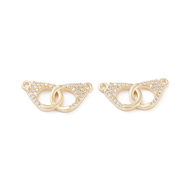 PandaHall Brass Micro Pave Clear Cubic Zirconia Pendants, Long-Lasting Plated, Handcuffs, Real 18K Gold Plated, 11x21.5x2mm, Hole: 1.2mm...
PandaHall Brass Micro Pave Clear Cubic Zirconia Pendants, Long-Lasting Plated, Handcuffs, Real 18K Gold Plated, 11x21.5x2mm, Hole: 1.2mm...