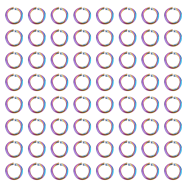 PandaHall UNICRAFTALE 100Pcs 6mm Rainbow Color 304 Stainless Steel Open Jump Rings Round Ring 18 Gauge Open Jump Rings Metal Rings for...
PandaHall UNICRAFTALE 100Pcs 6mm Rainbow Color 304 Stainless Steel Open Jump Rings Round Ring 18 Gauge Open Jump Rings Metal Rings for...