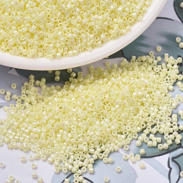 PandaHall MIYUKI Delica Beads, Cylinder, Japanese Seed Beads, 11/0, (DB1501) Opaque Pale Yellow AB, 1.3x1.6mm, Hole: 0.8mm, about...
PandaHall MIYUKI Delica Beads, Cylinder, Japanese Seed Beads, 11/0, (DB1501) Opaque Pale Yellow AB, 1.3x1.6mm, Hole: 0.8mm, about...