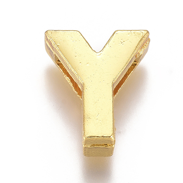 PandaHall Alloy Slide Charms, Letter Y, 12.5x10.5x4mm, Hole: 1.5x8mm Alloy Letter Y
PandaHall Alloy Slide Charms, Letter Y, 12.5x10.5x4mm, Hole: 1.5x8mm Alloy Letter Y