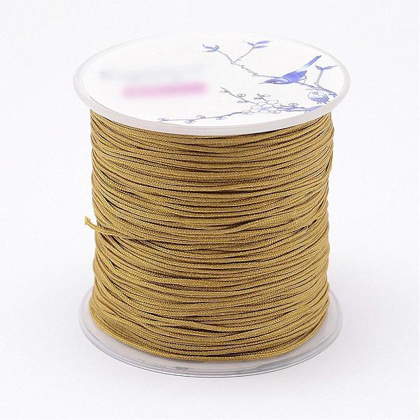 PandaHall Nylon Threads, Dark Goldenrod, 1mm, about 109.3yards/roll(100m/roll) Nylon Gold
PandaHall Nylon Threads, Dark Goldenrod, 1mm, about 109.3yards/roll(100m/roll) Nylon Gold