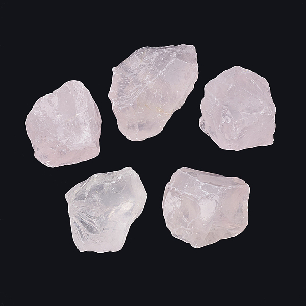 PandaHall Natural Rose Quartz Beads, Nuggets, No Hole/Undrilled, 10~41x15~30x12~22mm Rose Quartz Nuggets
PandaHall Natural Rose Quartz Beads, Nuggets, No Hole/Undrilled, 10~41x15~30x12~22mm Rose Quartz Nuggets