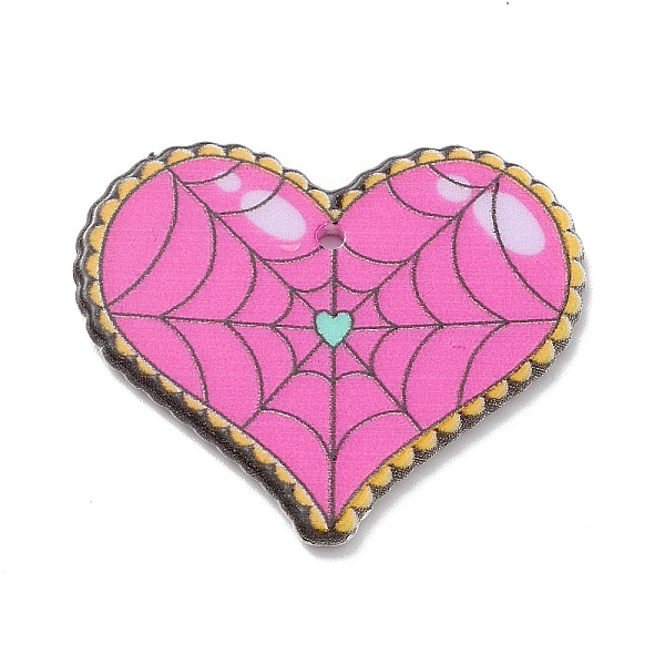 PandaHall Hallowen Acrylic Pendants, Deep Pink, 30x36x2mm, Hole: 1.8mm Acrylic Heart Pink
PandaHall Hallowen Acrylic Pendants, Deep Pink, 30x36x2mm, Hole: 1.8mm Acrylic Heart Pink