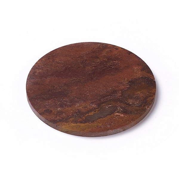 PandaHall Natural Red Rainbow Jasper Display Decorations, Flat Round, 100x5.5~9mm Rainbow Stone Flat Round
PandaHall Natural Red Rainbow Jasper Display Decorations, Flat Round, 100x5.5~9mm Rainbow Stone Flat Round