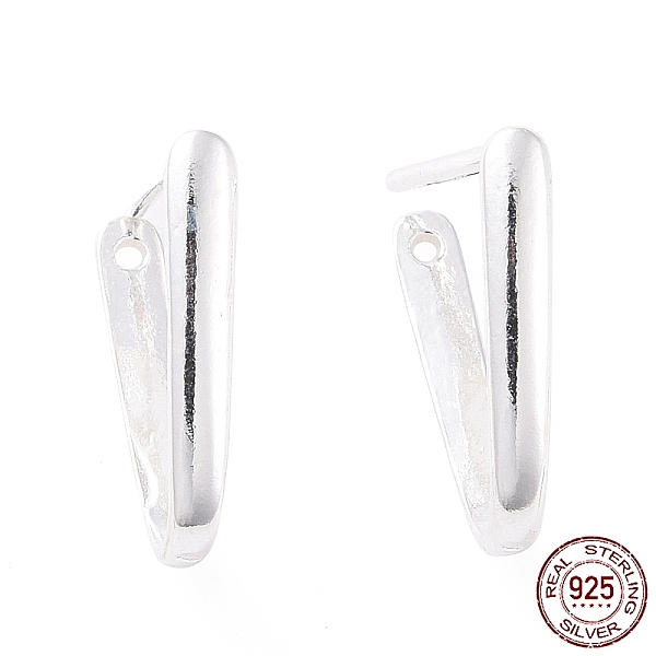 PandaHall 925 Sterling Silver Ice Pick Pinch Bails, Silver, 14x2mm, Hole: 0.9mm, Pin: 0.8mm Sterling Silver
PandaHall 925 Sterling Silver Ice Pick Pinch Bails, Silver, 14x2mm, Hole: 0.9mm, Pin: 0.8mm Sterling Silver