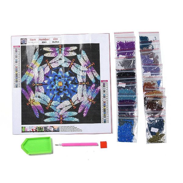PandaHall DIY 5D Diamond Painting Full Drill Kits, including 1 Sheet Canvas Painting Cloth, 22 Bags Resin Rhinestones, 1Pc Diamond Sticky...
PandaHall DIY 5D Diamond Painting Full Drill Kits, including 1 Sheet Canvas Painting Cloth, 22 Bags Resin Rhinestones, 1Pc Diamond Sticky...