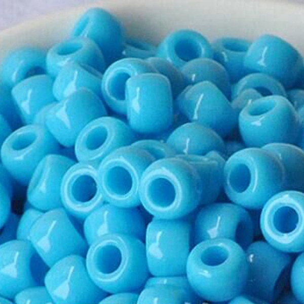 PandaHall Opaque Acrylic Beads, Large Hole Beads, DIY Accessories for Children, Barrel, Dodger Blue, 8.5x6mm, Hole: 4mm, 3434pcs/850g...
PandaHall Opaque Acrylic Beads, Large Hole Beads, DIY Accessories for Children, Barrel, Dodger Blue, 8.5x6mm, Hole: 4mm, 3434pcs/850g...
