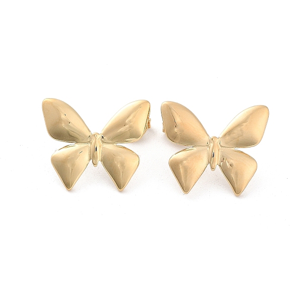 PandaHall 304 Stainless Steel Stud Earrings, Butterfly, Real 14K Gold Plated, 16.5x19.5mm 304 Stainless Steel Butterfly
PandaHall 304 Stainless Steel Stud Earrings, Butterfly, Real 14K Gold Plated, 16.5x19.5mm 304 Stainless Steel Butterfly
