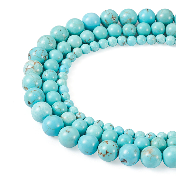 PandaHall Cheriswelry 3 Strand 3 Size Natural Howlite Beads Strands, Dyed, Round, 4~8mm, Hole: 1mm, 1strand/size Howlite Round
PandaHall Cheriswelry 3 Strand 3 Size Natural Howlite Beads Strands, Dyed, Round, 4~8mm, Hole: 1mm, 1strand/size Howlite Round