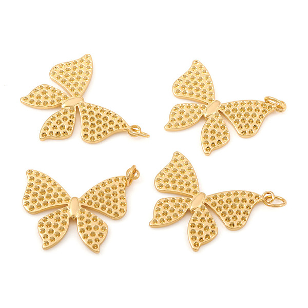 PandaHall Brass Pendant Rhinestone Settings, with Jump Rings, Butterfly, Real 18K Gold Plated, Fit For 1mm rhinestone, 28x25x1.5mm, Hole...
PandaHall Brass Pendant Rhinestone Settings, with Jump Rings, Butterfly, Real 18K Gold Plated, Fit For 1mm rhinestone, 28x25x1.5mm, Hole...