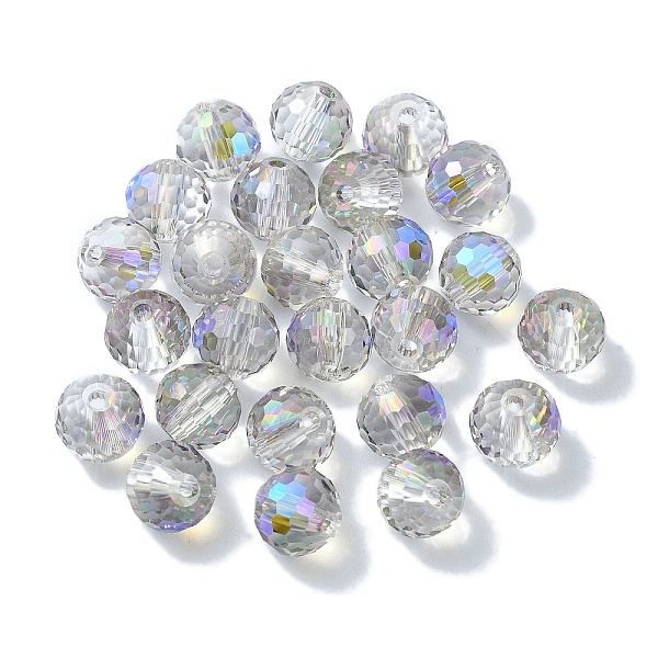 PandaHall Half Rainbow Plated Glass Beads, Faceted Round, WhiteSmoke, 8x7mm, Hole: 1.5mm Glass Round White
PandaHall Half Rainbow Plated Glass Beads, Faceted Round, WhiteSmoke, 8x7mm, Hole: 1.5mm Glass Round White