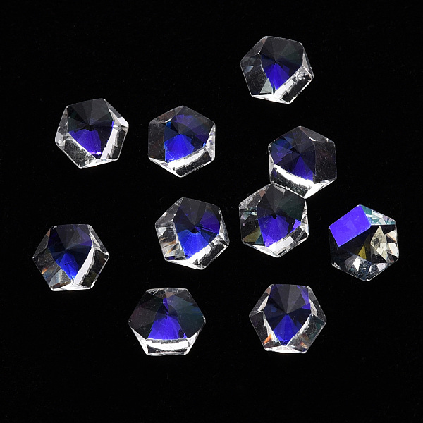 PandaHall Hexagon Transparent Glass Cabochons, Nail Art Decoration Accessories, Faceted, Clear AB, 6x7x3.5mm Glass Hexagon White
PandaHall Hexagon Transparent Glass Cabochons, Nail Art Decoration Accessories, Faceted, Clear AB, 6x7x3.5mm Glass Hexagon White